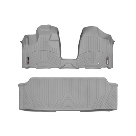 Weathertech Front and Rear Floorliners - Over The Hump, 465621-460272 465621-460272